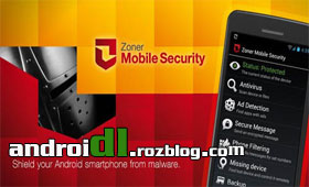 امنیت با Zoner Mobile Security
